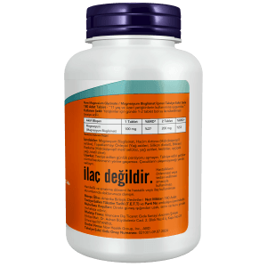 Now Magnesium Glycinate / Magnezyum Bisglisinat İçeren Takviye Edici Gıda - Görsel 2