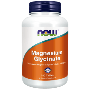 Now Magnesium Glycinate / Magnezyum Bisglisinat İçeren Takviye Edici Gıda