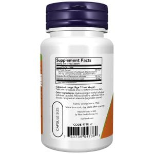 Now Milk Thistle 300 mg / Devedikeni, Karahindiba ve Enginar İçeren Takviye Edici Gıda - Görsel 3