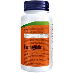 Now Maca 500 mg / Lepidyum İçeren Takviye Edici Gıda (100 Kapsül) - Görsel 2