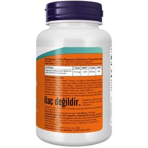 Now Magnesium Malate / Magnezyum Malat İçeren Takviye Edici Gıda - Görsel 2